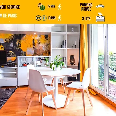 Anja - Paris - 6 Personnes Balcon Parking *